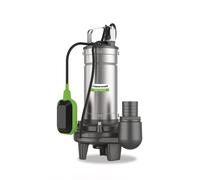 Pompe à eaux chargées électrique - Boîtier inox et fonte - Capacité 31980 l/h - Hauteur de refoulement 19 m - 1,5 kW 230 V Cleancraft SDWP 15032 PRO