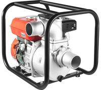 Pompe à eaux usées - Pompe centrifuge - Essence 4 temps 7,5 CV 212 cm³ - Raccord 5,08 cm - Haute pression pour arrosage/piscine - e CE - Rouge