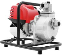 Pompe à essence - Pompe centrifuge - 38 cm³ - 1,2 kW - 4 temps - Démarrage par cordon - Réservoir d'huile de 900 ml - e CE - Rouge