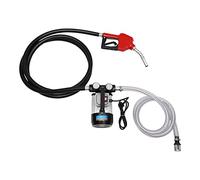 Pompe à Fuel, 230V/550W Pompe à Gasoil Bio Auto-aspirante avec Pistolet Automatique 60l/Min Hauteur de Refoulement 10-15 m