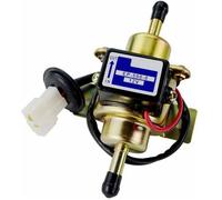 Pompe a Fuel Electrique de Voiture, Pompe Gasoil Basse Pression en Métal 3 à 5 PSI Pompe à Carburant pétrole brut en Ligne（12V）EP5