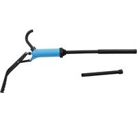 Pompe à fûts - Pompe manuelle à levier - 16-18 L/min - Hauteur manométrique 2 m - Pour 19-208 L - Sortie Ø22 mm - Entrée Ø37 mm - Course 310-320 ml - Bleu/Noir