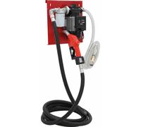 Pompe à gasoil 230V 100 l/min avec pistolet automatique/volucompteur digital/filtre - station murale DRAKKAR - 56145
