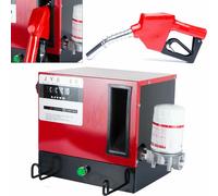 pompe à gasoil 550W Pompes d'aspiration de fioul avec arrêt automatique Pistolet à fioul 60 L/min