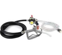 Pompe à gasoil auto-amorçante, puissance 175W, débit 50 L/min, 12V, argent, EU