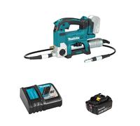 Pompe à graisse DGP180Z + 1 batterie BL1850B 18V 5 Ah + 1 chargeur rapide DC18RC MAKITA