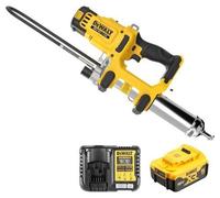 Pompe à graisse double vitesse XR 18V 5 Ah Li-Ion renforcée Brushless - DEWALT - DCGG581P1G-QW
