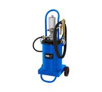 MSW Pompe À Graisse Pneumatique Professionnelle Appareil Graissage Lubrification Pro-G 12 (12 L, 240-320 Bars, Compression 40:1, Débit 0,75 l/Min)