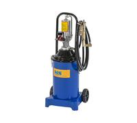 Pompe à graisse pneumatique - 12 litres - Mobile - Pression de 300 à 400 bars | MSW