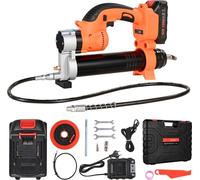 pompe à graisse sans fil 20V - Pistolet à graisse à une main avec batterie 2,0 Ah - Grease Gun Pompe à graisse électrique à une main