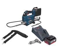 Pompe à graisse sans fil Bosch GFP 18V-10 18 V 10 000 psi + 1 batterie 4,0 Ah + chargeur