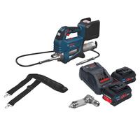 Pompe à graisse sans fil Bosch GFP 18V-10 18 V 10 000 psi + 2 batteries ProCORE 8,0 Ah + chargeur