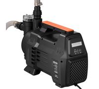 Pompe à jet électronique pour puits peu profonds, 1 300 W, débit maximal de 4 800 l/h, pompe à jet de jardin en PP avec une hauteur d'aspiration de 8 m,électronique intelligente, pour l'irrigation de