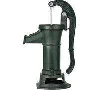 Pompe à main pour puits, hauteur de refoulement maximale de 7,6 m, pompe à eau manuelle antique en fonte, raccord NPT 1-1/4 pouce, installation facile, style ancien pour jardin extérieur, étang, arriè