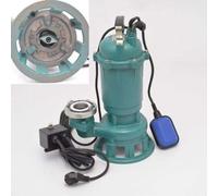 Pompe à matières fécales CTR1500, pompe submersible, pompe pour eaux usées, 1500W - 24000l/h, avec couteau de broyage + raccord Storz