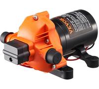 Pompe à membrane 12 V 3 GPM 11,36 L/min Pompe à eau à 3 chambres Pressostat