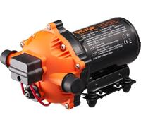 Pompe à membrane 12 V, 5 GPM, 18,93 L/min, pompe à eau à 5 chambres, pressostat