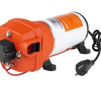 Pompe à membrane 220V, 17 L/min, 2,8 bar, auto-amorçante, avec bypass