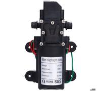 Pompe à membrane à pression d'eau 12V 60W, pompe à amorçage automatique pour pulvérisation de jardin, irrigation, piscines
