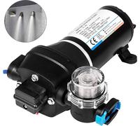 Pompe à membrane à pression d'eau, pompe à eau à membrane haute pression 12 V FL-40, pompe à eau auto-amorçante automatique 40 PSI, pompe à membrane pour pulvérisateur brumisateur 17 L/MIN pour carava