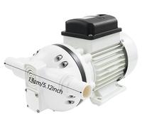 Pompe à membrane électrique, débit de 8,8 gallons par minute, hauteur de refoulement de 16,4 pieds, 220V, blanche, conforme aux normes européennes