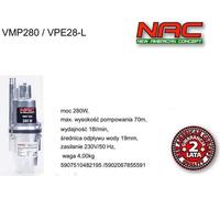 Pompe À Membrane Nac 280W Vpe28-L