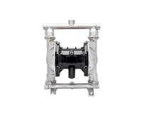 Pompe à Membrane, Pompe à membrane pneumatique QBY15 de traitement des eaux usées chimiques industrielles auto-aspirante vide d'alimentation(F46,Aluminum alloy)