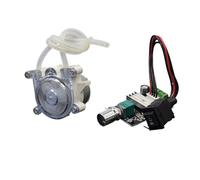 Pompe à membrane, Pompe Péristaltique DC 6V-12V, Petit Moteur À Engrenages 500, Type Presser, Rotation Inversée De L'eau Liquide Pour L'échantillonnage D'encre En Laboratoire(Pump plus drive board)