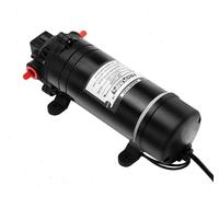 Pompe à membrane pour eau - Pompe d'augmentation de pression auto-amorçante - 120W, 220V, prise européenne - Débit : 5,1–5,5 l/min - Pression maximale : 160 psi (11 bars) - Hauteur de refoulement : 1 
