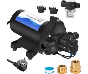 Pompe à membrane pour eau - Pompe électrique haute pression - 220 V - 15 litres/minute - 50 PSI - Auto-amorçage automatique - Pompe à brouillard