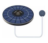 Pompe à oxygène pour aérateur d'étang solaire avec tuyau d'air et pierre bulles eau flottante Oxygénateur de réservoir poissons font