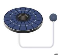 Pompe A Oxygene Solaire Pour Bassin Avec Tuyau D'Air Et Pierre A Bulles Aerateur De Bassin A Poissons Oxygenateur Pour Fontaine De