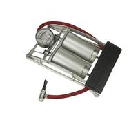 POMPE A PIED DOUBLE CYLINDRE AVEC MANOMETRE