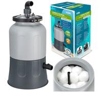 COIL pompe à filtre, pompe à filtre à sable, pompe de piscine installation de filtration, 256 balles de filtre, contenu du réservoir : 10,5l , consommation : 40W, silencieux : 55dB, efficacité : 3800