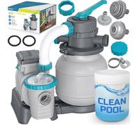 Pompe à sable Bestway 58497 pour piscines avec pastilles multifonctionnelles 6056 l/h