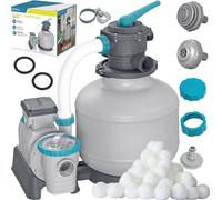 Pompe à sable pour piscines 11355 L/h Bestway 58486 + balles filtrantes