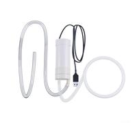 Pompe à siphon automatique alimentée par USB auto-amorçante pour transfert d'eau et drainage pour brasserie domestique et utilisation en intérieur ou en extérieur (10 mètres)