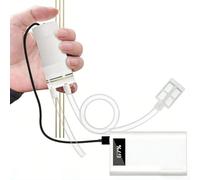 Pompe à siphon électrique USB auto-amorçante pour l'eau et les boissons 2 l/min Tuyau de transfert automatique silencieux 1/1,6/3 m Brassage domestique (1 mètre)