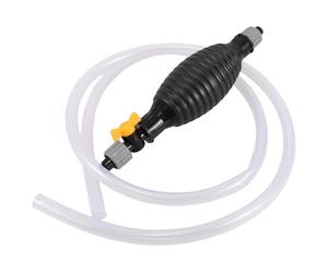 Pompe à Siphon Manuelle Auto-amorçante pour Essence et Eau, Pvc | Transfert de Carburant, Aspiration de Liquide, Tube Souple, Usage Manuel, Format Unique, pour Atelier