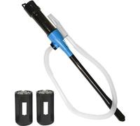 Pompe à siphon manuelle pour le transfert de gaz, d'eau, de fioul et de liquides sur batterie - pompe diesel portable