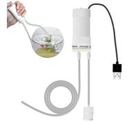 Pompe à siphon pour eau avec USB auto-amorçante | Pompe USB domestique pour piscine, aquarium, lavabo, étang, arrosage, jardin, sous-sol extérieur