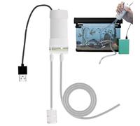 Pompe à siphon pour eau siphon électrique auto-amorçante | Mini pompe USB pour piscine, étang, irrigation, jardin, cave, aquarium, camping-car, extérieur