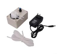 Pompe à tuyau 12 V CC dosage 5-120 ml/min silencieuse | Conception en caoutchouc plastique robuste, résistant à la corrosion, durable pour les applications chimiques