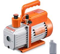 Pompe à vide 3,5CFM HVAC - Pompe à vide à palettes à 1 étage - Pompe à vide de haute qualité pour les systèmes HVAV