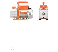 Pompe à vide, compatible avec une large gamme de réfrigérants, manomètre de haute précision, débit de 4,5 CFM, puissance de 250 W, 2 étages, modèle européen