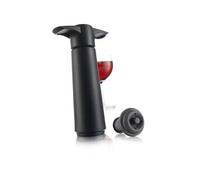 Vacuvin Bouchon à vin & pompe à vide Noir