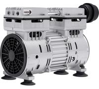 Pompe à vide - sans huile HC750A2 - Puissance 750 W - Débit d'air 65–70 L/min - Vitesse de rotation 1440 tr/min - Alliage d'aluminium - Courant alternatif - Argent