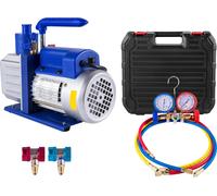 Pompe à vide SucceBuy 4,8 CFM, pompe à vide 1/3 HP pour applications sous vide, appareil à vide 5 Pa pour réfrigérants et autres applications