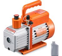 Pompe à vide VEVOR 3,5 CFM HVAC Pompe à vide à palettes à 1 étage pour R134a R22 R410a, adaptée à l'entretien des systèmes de climatisation automobile et au dégazage des résines