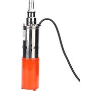 Pompe à vis 1'' 12 V 1,2 m 30 m CC Pompe à eau submersible haute performance en acier inoxydable moulé